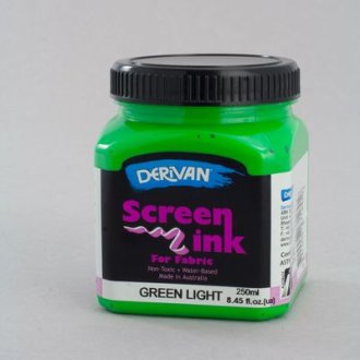 Derivan Fabric Screen Ink 250ml
