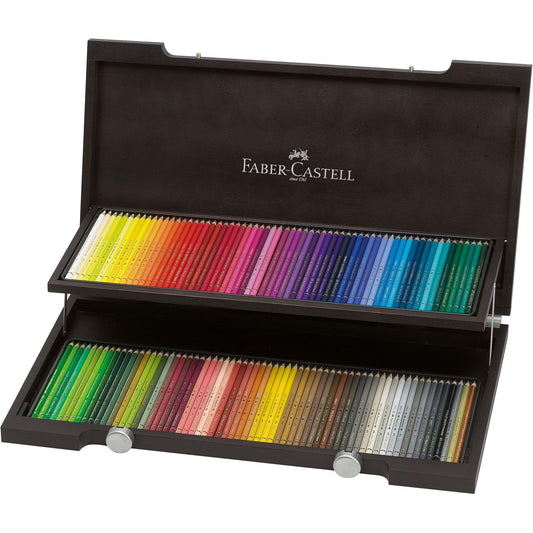 Faber-Castell Polychromos Colour Pencils - Tin Box of 12 / 24 / 36 / 60 / 120
