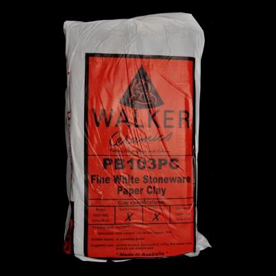 Walker Clay PC103 Stoneware Paper 103PC - 10kg Bag