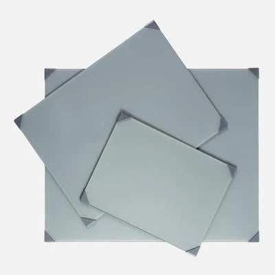 POSH glass table top palette, grey
