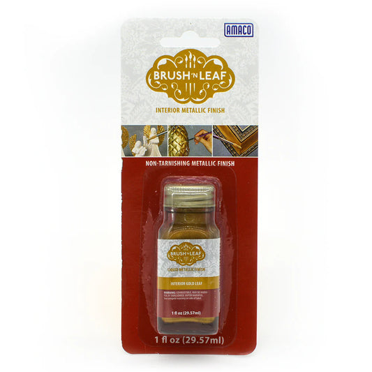 Amaco Brush n Leaf - Gold 30ml Bottle