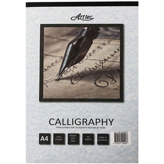 Arttec Calligraphy Pad A4 90gsm