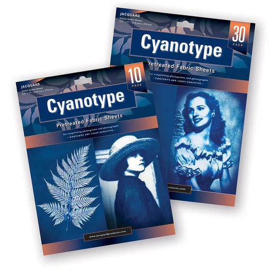 Jacquard Cyanotype Sheets - 8.5" X 11"