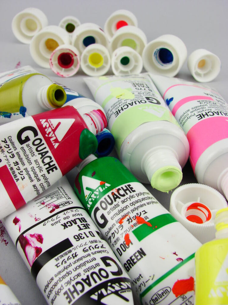 Holbein Acrylic Gouache 12 x 12ml Set