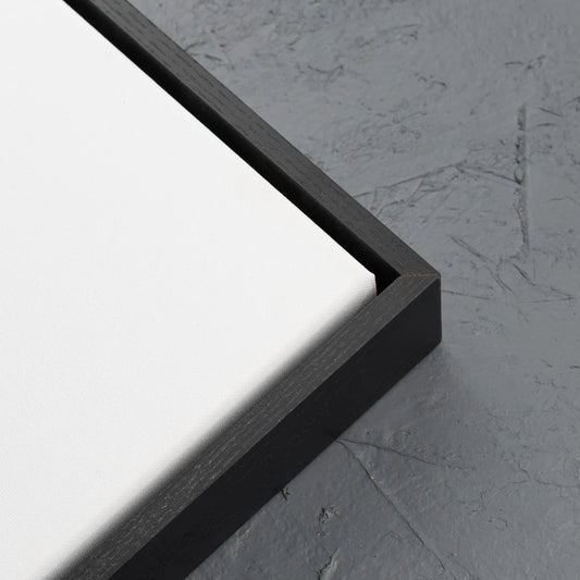 Hardwood Float Frames -Painted Black - 45mm Deep
