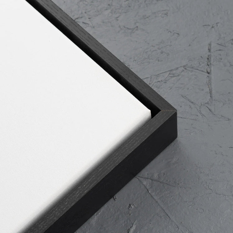 Hardwood Float Frames -Painted Black - 45mm Deep