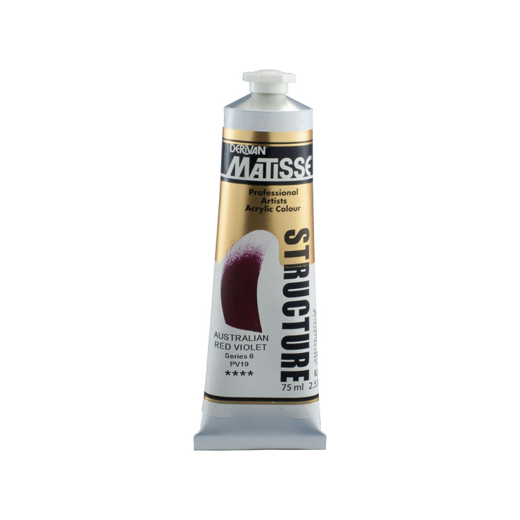 Matisse Acrylic Paint Structure - 75ml Tubes - A to M