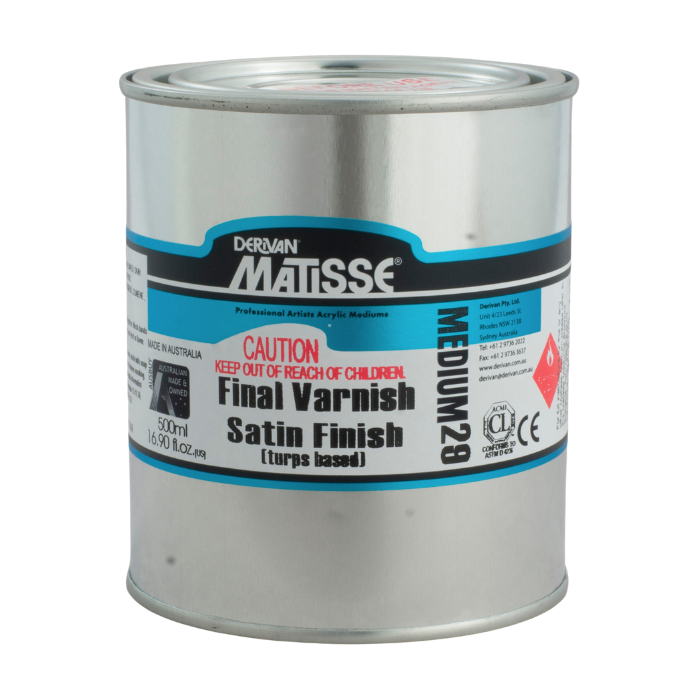 Matisse Final Varnish Satin M29 - 250ml