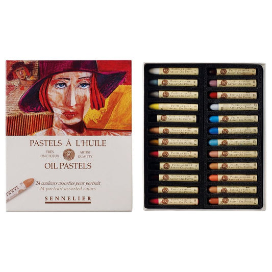 Sennelier Oil Pastel Sets - 12 & 24 Colours