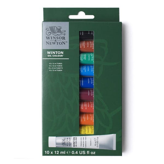 Winsor & Newton Winton Oil Paint Access set - 10 x 12ml