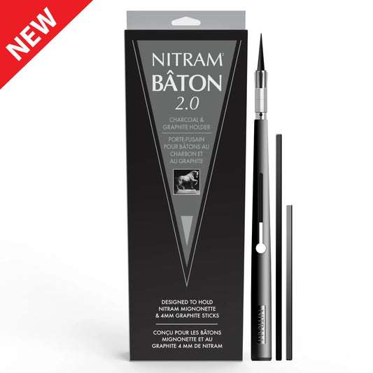 Nitram Baton Charcoal & Graphite Holder