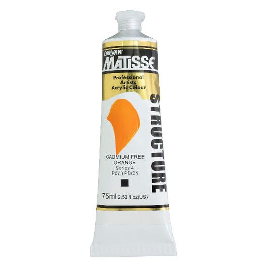 Matisse Acrylic Paint Structure - 75ml Tubes - A to M