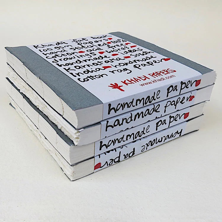 Khadi Fat Book 21 X 21cm