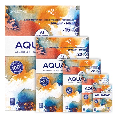 Clairefontaine Aquapad 300gsm Watercolour Pads
