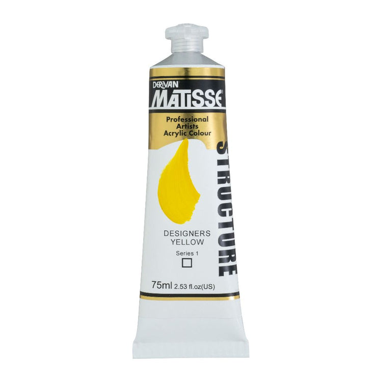 Matisse Acrylic Paint Structure - 75ml Tubes - A to M