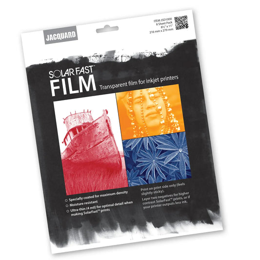 Jacquard SolarFast Film 8 Sheet Pack