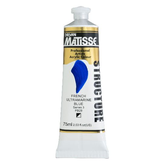 Matisse Acrylic Paint Structure - 75ml Tubes - A to M