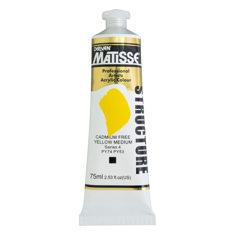 Matisse Acrylic Paint Structure - 75ml Tubes - A to M