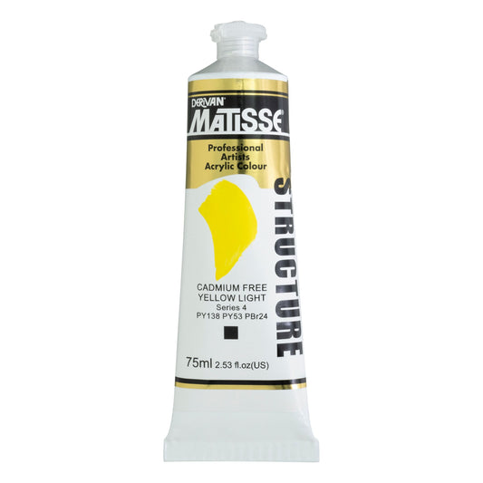 Matisse Acrylic Paint Structure - 75ml Tubes - A to M