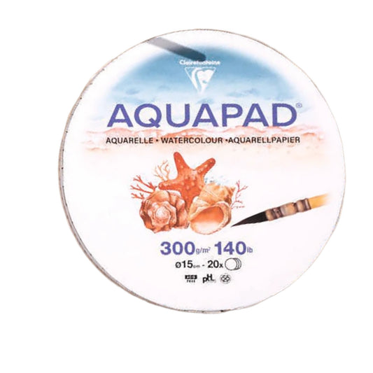 Clairefontaine Aquapad Round 300gsm 15cm