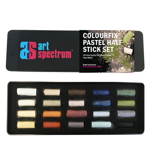Art Spectrum Colourfix Pastel Half Stick Set - Tins of 20