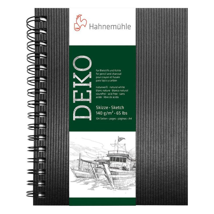 Hahnemuhle Deko Black Sketch Book - A4 / A5