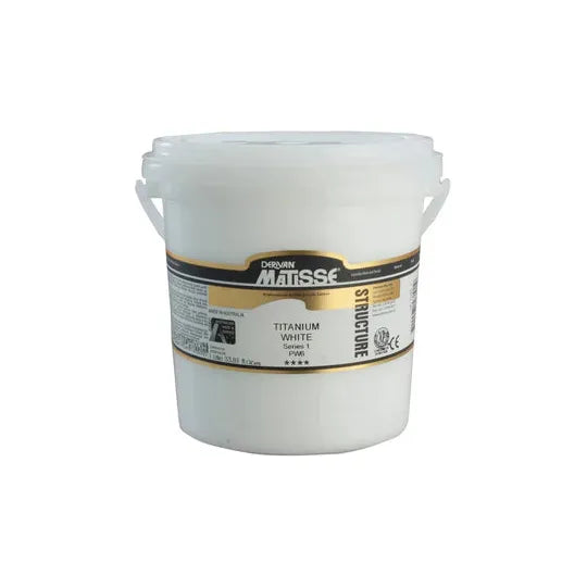 Matisse Acrylic Paint Structure - Titanium White 1 Litre