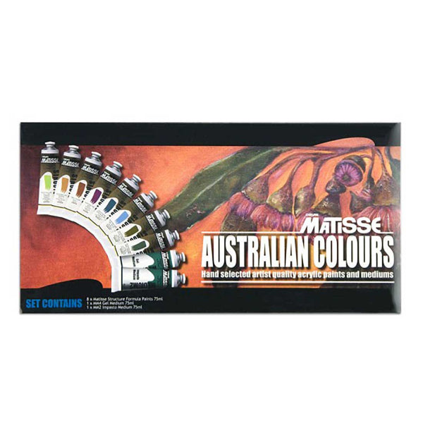 Matisse Structure Australian Set 10x75ml