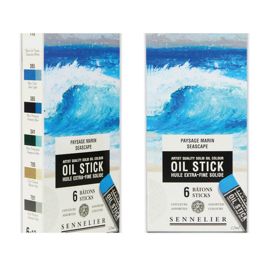 Sennelier Set of 6 Mini Artist Oil Sticks