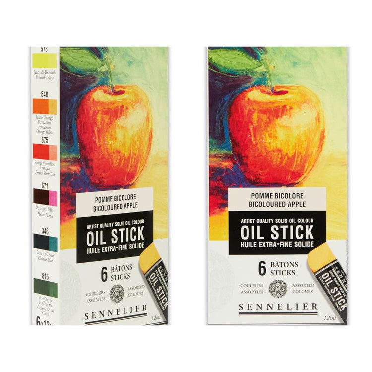 Sennelier Set of 6 Mini Artist Oil Sticks