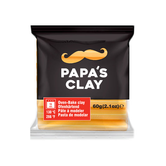 PAPAS Polymer Clay 60 GSM - Oven Bake