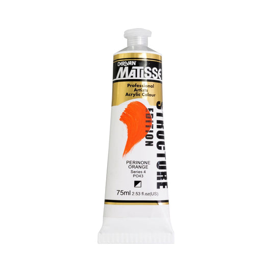Matisse Acrylic Paint Structure - 75ml Tubes N to Z