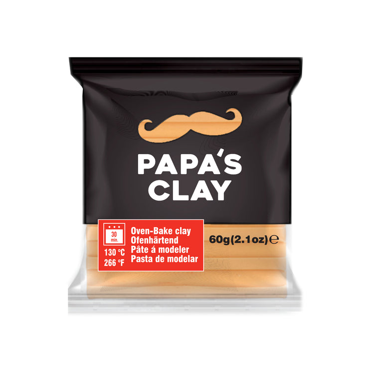 PAPAS Polymer Clay 60 GSM - Oven Bake