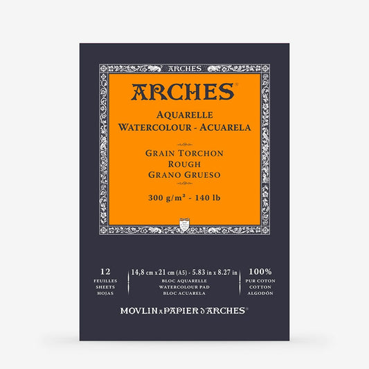 Arches Aquarelle Watercolour Pads - 300gsm - Various sizes