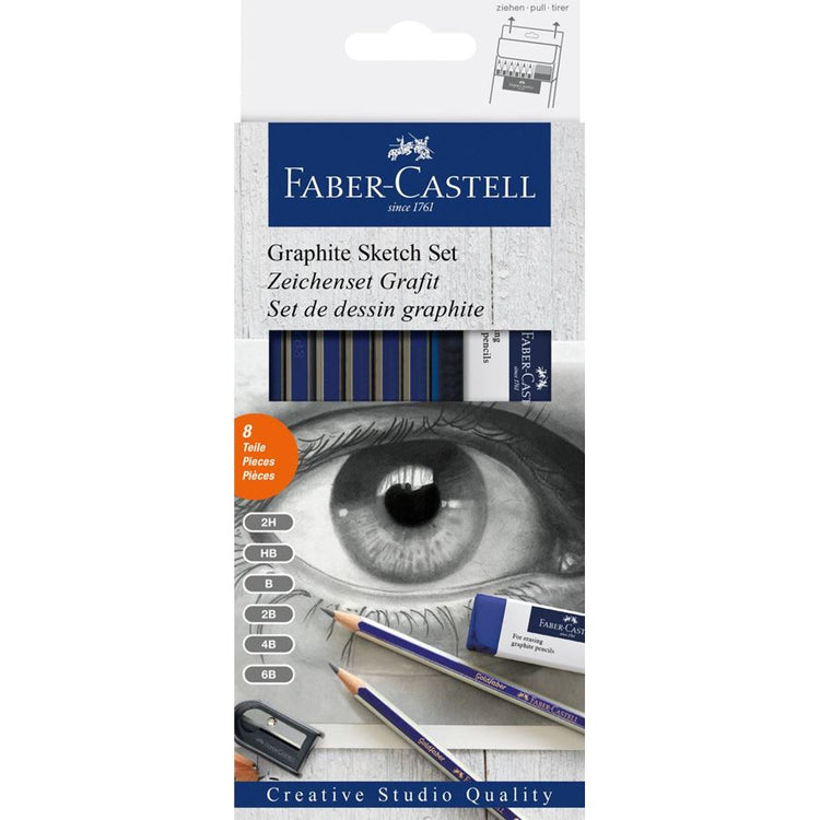 Faber-Castell Studio Graphite Sketch Pencil Set