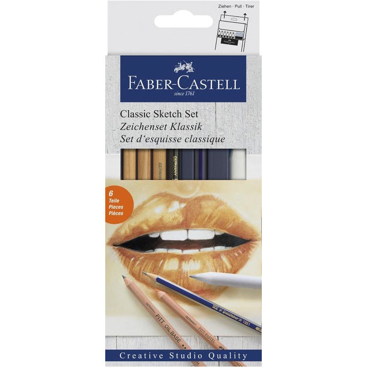 Faber-Castell Studio Classic Sketch Pencil Set