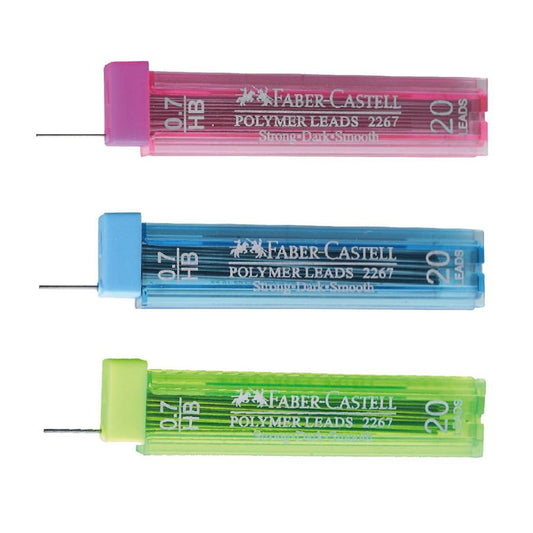 Faber-Castell Polymer Lead Refills - 0.5 / 0.7 / 1.0mm