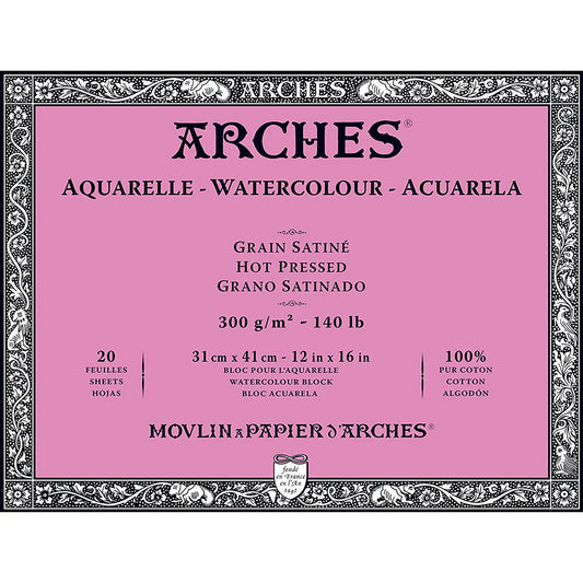 Arches Aquarelle Watercolour Block