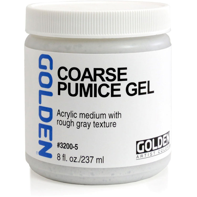 GOLDEN Pumice Gel 237ml - Fine / Coarse / Extra Course