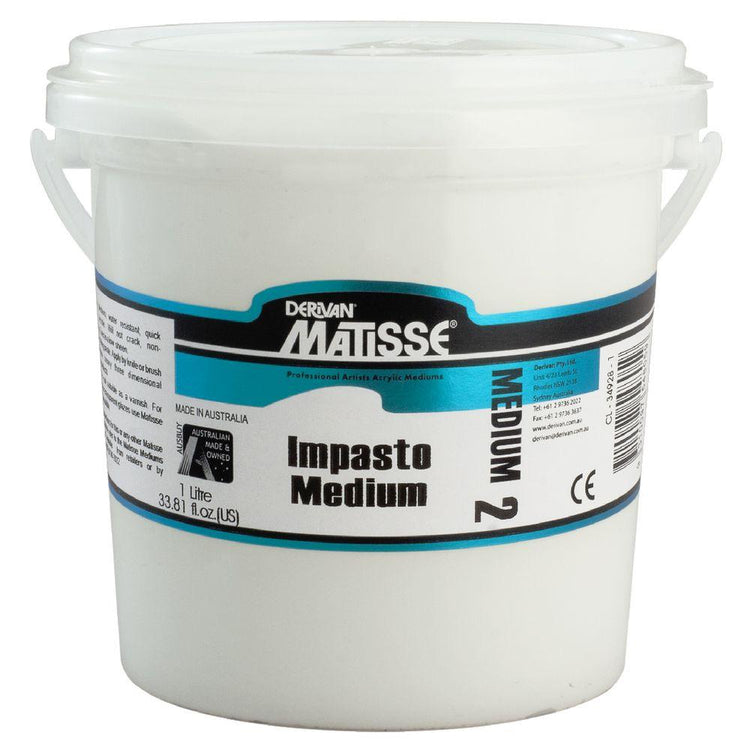 Matisse Impasto Medium M2 - 250ml / 1 litre / 4 litre