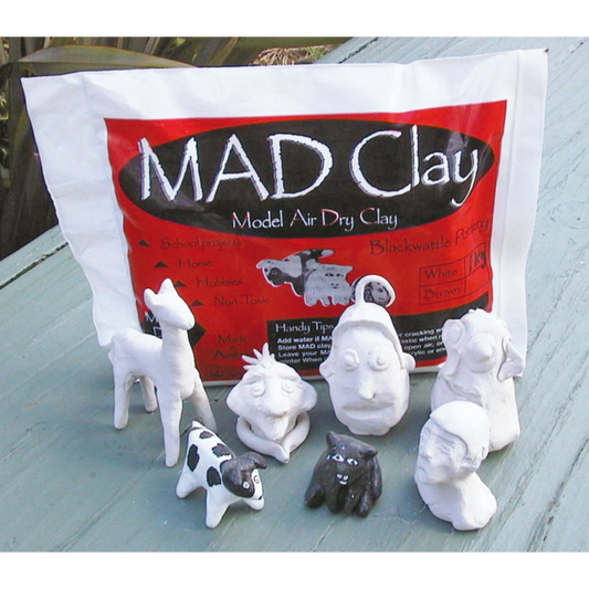 Mad Air Dry Clay - White