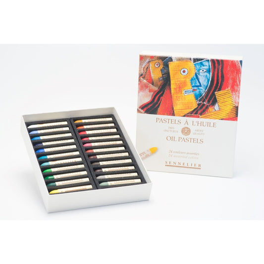 Sennelier Oil Pastel Sets - 12 & 24 Colours