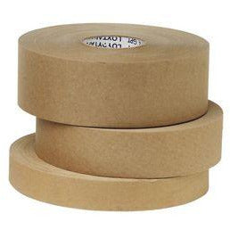 Water Activated Gummed Tape - Brown Assorted Sizes