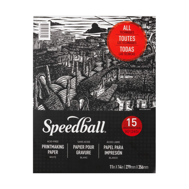 Speedball Mixed Media Paper Pad - 9x12 Inch Sketchbook For All Your Art Projects