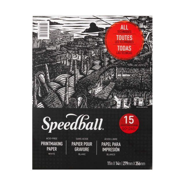 Speedball Printmaking Paper Pads - 245gsm