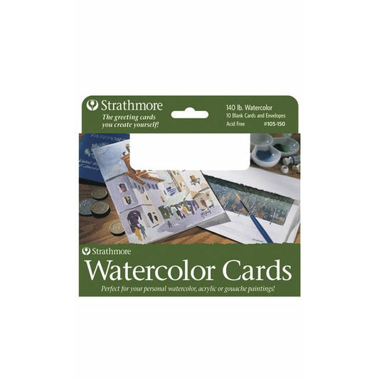 Strathmore Watercolour Cards - Pack of 10