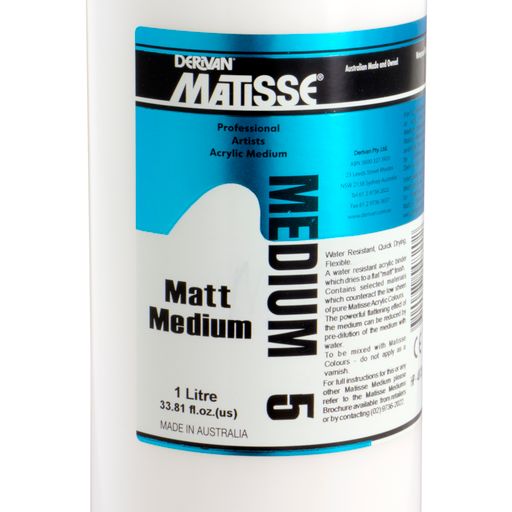 Matisse Matt Medium M5 - 250ml / 1 litre