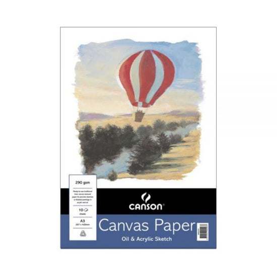 Canson Canvas Paper Pad Art Parts Fine Arts Supplies