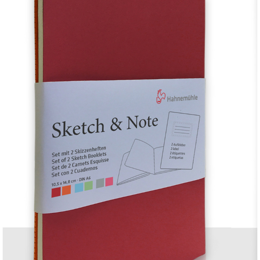 Hahnemuhle Sketch & Note Books - A5 & A6 - Twin packs