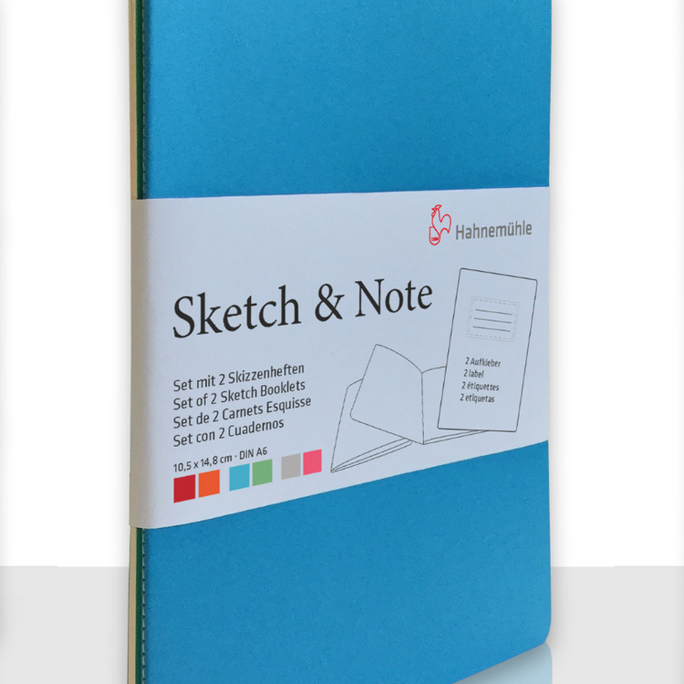 Hahnemuhle Sketch & Note Books - A5 & A6 - Twin packs